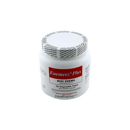 4 Pack Enemeez Plus Mini Enema with Anesthetic 30 Single use Enemas Each