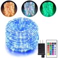 thumbnail image 2 of 66ft Led Rope Lights Outdoor String Lights with 200 LEDs,16 Colors Changing Waterproof Starry Fairy Lights Plug in for Bedroom,Indoor,Patio,Home Decor, 2 of 7