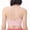 Pink, variant on HWRETIE Cross-Back Supportive Sports Bra for High-Impact Workouts - Ladies Sports Bras Shockproof Large Size No Steel Rings Bra Woman's Yoga Fitness