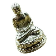 Zen Garden Buddha Statue Trinkets Mini Household Car Decor Retro Copper Craft Decoration