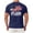 Navy, variant on Akiihool Mens Summer T Shirts Mens Oversized T Shirts Acid Wash Loose Fit Vintage Washed Tee Shirt Short Sleeve Streetwear Casual T-Shirts(AG,L)