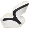thumbnail image 3 of Wise Marine Boat Mid Back Bucket Seat 3337-1893 | Razor White / Gray, 3 of 6