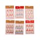 thumbnail image 1 of Bewildely 36 Uds. De pinzas de navideñas para ropa, Mini Memo de dibujos animados, Clips para fotos, suministros de decoración navideña Kits de decoración para fiestas Bewildely HA000787-00B, 1 of 1