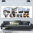 thumbnail image 1 of Designart - Montage Graphique New York City - Impression sur Toile, 1 of 1