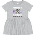 thumbnail image 3 of Inktastic Rock Hounding Rock Collector Girls Baby Dress, 3 of 5