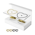thumbnail image 3 of Kit de pulsera permanente, manualidades DIY, moda informal para siempre, herramientas para hacer joyas, regalo del Día de San Valentín para compromiso 1 negro 1 dorado, 3 of 8