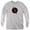 Reverse Flash, variant on The Flash Line Logo 3 Kids Long Sleeve T Shirt (Medium) for Youth Boys and Girls, Red