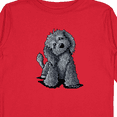 thumbnail image 4 of Inktastic Curious Black Doodle Boys or Girls Long Sleeve Toddler T-Shirt, 4 of 5