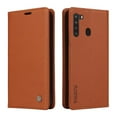 thumbnail image 4 of Funda para Samsung Galaxy A21 Estuche de Cuero PU Tipo Cartera con Ranuras para Tarjetas y Cierre Magnético, 4 of 5