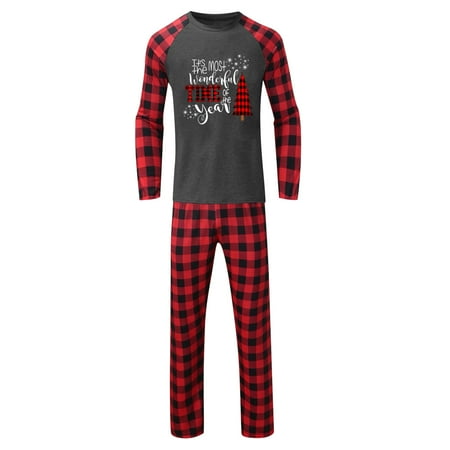 

ketyyh-chn99 Delivery Tomorrow Family Pajamas Men s Christmas Family Matching Pajamas Cute Tress Christmas Pajamas for Family