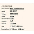 thumbnail image 5 of BEAR Food Processor-Food Chopper Electric Dual Speed for Meat, Vegetable, Cheese, 5 of 5