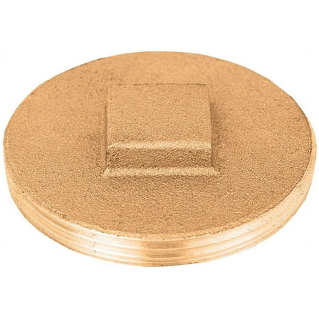 Sioux Chief  4 in. MPT   Brass  Replacement Plug