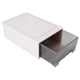 thumbnail image 1 of Plastic Drawers Transparent Organizer Box Living Room Use Quilt Storage 27x18x9.5cm Size PP Material 1Pack, 1 of 3