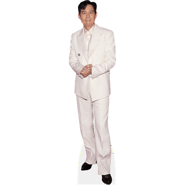 Lee Jung-jae (White Outfit) Mini Size Cutout. Standee.