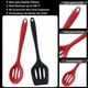 thumbnail image 3 of Utensilios de cocina de silicona, 2 espátulas para utensilios para hornear, resistentes al calor, antiadherentes y aptos para lavavajillas, 3 of 5