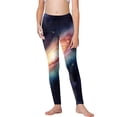 thumbnail image 4 of Odeerbi 3-8 Años Leggings Niñas Estampado Cielo Estrellado Mallas Elásticas Pantalones Verano Starlit Cintura Alta Suave Pantys, 4 of 5