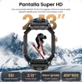 thumbnail image 4 of Haylou Iron N1 Smartwatch Pantalla Amoled HD de 2,13'', Llamadas Bluetooth Negro, 4 of 8