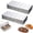 2pcs, variant on Stainless Steel BBQ Smoker Box for Wood Chips, Smoke Box Works with Wood Chips - Infuse Meats, for Gas Charcoal Electric Grill