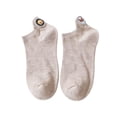 thumbnail image 4 of Kids Cute Ankle Socks 5Pairs Cotton Kawaii Embroidered Funny Low Cut Ankle Socks for Women Girls, 4 of 4