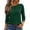 04-Dark Green, variant on Women's Milk Silk Round Neck Base Layer Top, Loose Fit Long Sleeve Undershirt, Plus Size Soft Thermal Layering Tee for Winter 11-Pink S