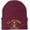 Maroon, variant on Air Force Veteran Embroidered Beanie | USAF Military Army Skull Cap Acrylic Vet Warm Winter Watch Hat (Grey)