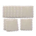 thumbnail image 3 of 10x Alfombra de juego para bebé, de espuma de rompecabezas de peluche, cómoda, antideslizante, suave y para escalar Blanco, 3 of 9