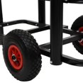 thumbnail image 5 of vidaXL Fishing Trolley Black Steel, 5 of 5