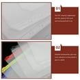 thumbnail image 3 of 12 Pcs Notebook Storage Document Bag Guft Zipper Pouches Pocket Photo Pages Bags Pvc, 3 of 6