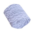 thumbnail image 4 of Billuyoard 10 metros Universal ropa encaje banda costura ajuste tela poliéster fibra boda ropa suministros para lencería gris Tela de costura y artesanía Gris 10mx4.5cm, 4 of 4