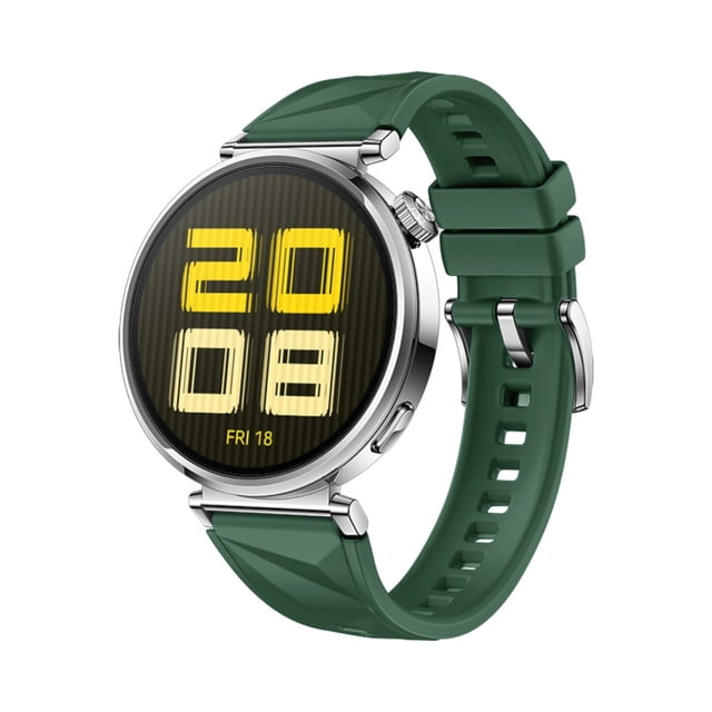 18MM Silicone Sports Watch Band Durable Wear Comfortable Accessory For Smart Wristband