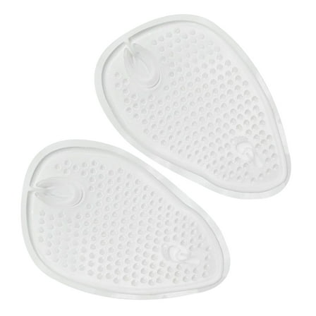 4 Pairs Foot Pad Shoe Inserts Gel Insole for High Heel Metatarsal Pads Cushion Toe Guards Half Slippers