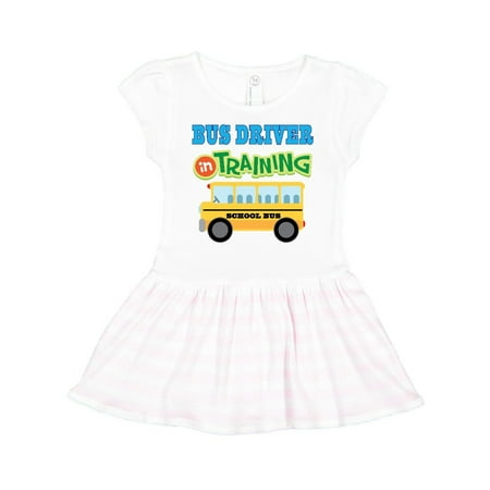 

Inktastic Bus Driver in Training Gift Toddler Girl Dress