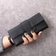 thumbnail image 1 of Cartera larga para mujer, cartera triple, cartera multifuncional de piel sintética, cartera sencilla y moderna, 1 of 6