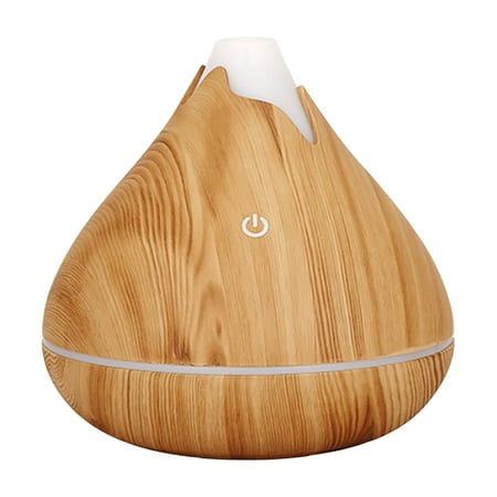 

Sesktop Usb Humidifier Colorful Night Light Home Office Mute Air Aromatherapy Humidifier Wood Grain