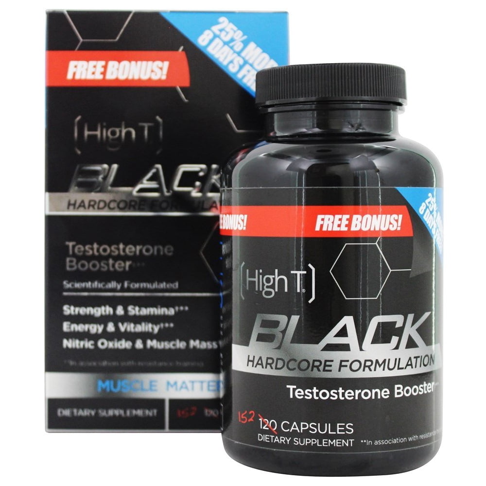 High T Testosterone Booster Black Hardcore Formulation Free Bonus