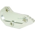 thumbnail image 2 of HUGFEGWE For BMW R1200R R1200RS 2015-2018 Motorcycle CNC Kickstand Foot Side Stand Extension Pad Support Plate Enlarge Stand (Silver) U2537-4154, 2 of 2