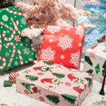 thumbnail image 4 of LaRibbons 30" x 10' Christmas Wrapping Paper Bundle (4-pack) | Gnome Pink, 4 of 9