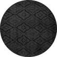 thumbnail image 1 of Ahgly Company Indoor Round Persian Gray Bohemian Area Rugs, 6' Round, 1 of 4