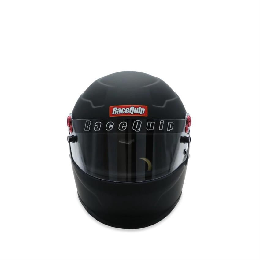 RaceQuip 277996RQP SA2025 Flat Black Full Face Helmet, XLarge