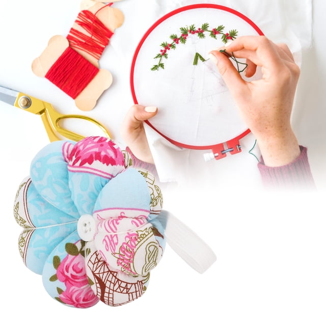 Wrist Pin Cushion Durable Hands Free Pin Cushion Sewing Gift Unique Design Student Mother