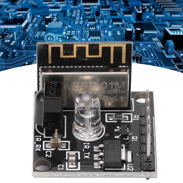 Módulo de receptor del Transmisor Remoto, Transceptor Infrarojo de Bajo Consumo de Baja Potencia Wifi Inalmbrico Compacto para el Integrado de Control de Forma Remota