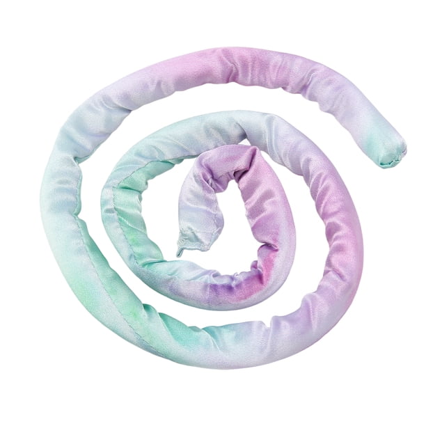 Bandas Para El Cabello Accesorios Para Rastas, Lazo Para El Cabello Con Cierre En Espiral, Tela , Teñido Anudado, Morado Para Cabello Rizado