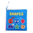 thumbnail image 1 of W-068 Baby Infant Cloth Book For 0 3 Year Olds Tear Resistant With Crinkle Paper Educational Toy Early Learning Sensory Play Multicolor Design #4bue4, 1 of 7