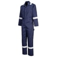 thumbnail image 2 of Portwest F813 Mens Relective Iona Polycotton Safety Coverall Navy, 2X-Large, 2 of 4