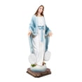 thumbnail image 3 of Miraculous Virgin Resin Statue | 8,12,16,24,36 inches | Durable Craftsmanship | Spiritual Home Decor Symbolizing Virgen Milagrosa for Church, Gifts, Celebrations, and Altars (XXLx36"Inches), 3 of 8