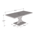 thumbnail image 4 of Cross 47" Coffee Table, 4 of 4