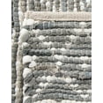 thumbnail image 7 of Unique Loom Chindi Trellis Collection Area Rug - Sand (2' 2" x 6' 1" Runner Gray/Ivory), 7 of 7