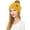 Mustard, variant on YJ-820 Thick Cable Knit Hat Faux Fur Pom Pom Fleece Lined Cuffed Beanie, Chenille Mustard