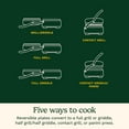 thumbnail image 4 of Griddler Indoor Grill, Panini Press, Sandwich Maker & More, 5-in-1 Grilling, Dishwasher-Safe Nonstick Cooking Plates, GR-4NNAS, Stainless Steel, 4 of 8
