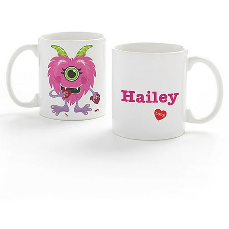 Personalized Love Monster Coffee Mug For Her (Best Just Because Gifts For Her)